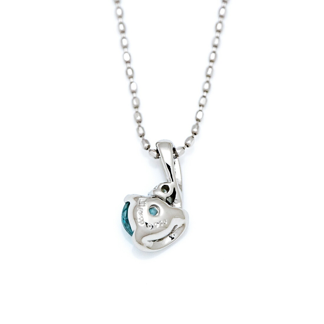 umu -アム- FINE JEWELRY STUIDIOブルージルコン ダイヤモンド ペンダントトップ 「chiarita」pn0547_u.jpg