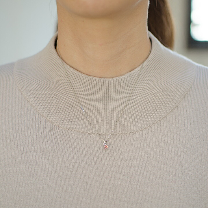 umu -アム- FINE JEWELRY STUIDIOロードクロサイト ダイヤモンド ペンダント 「chiarita」pn0549_i2.jpg