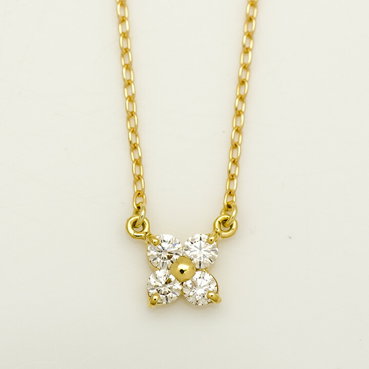umu -アム- FINE JEWELRY STUIDIOフラワーモチーフ ダイヤモンド ネックレス 「arte」pn0550_m.jpg