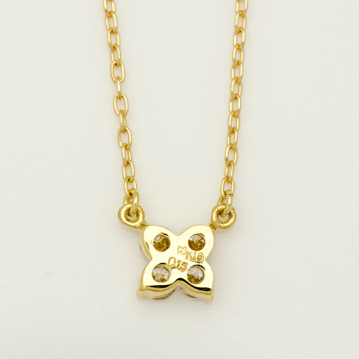umu -アム- FINE JEWELRY STUIDIOフラワーモチーフ ダイヤモンド ネックレス 「arte」pn0550_u.jpg