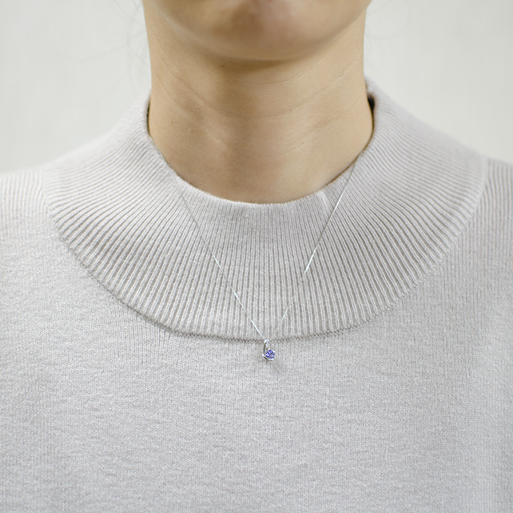 umu -アム- FINE JEWELRY STUIDIOK18 タンザナイト ダイヤモンド ペンダントトップ 「chiarita」pn0558_i2.jpg