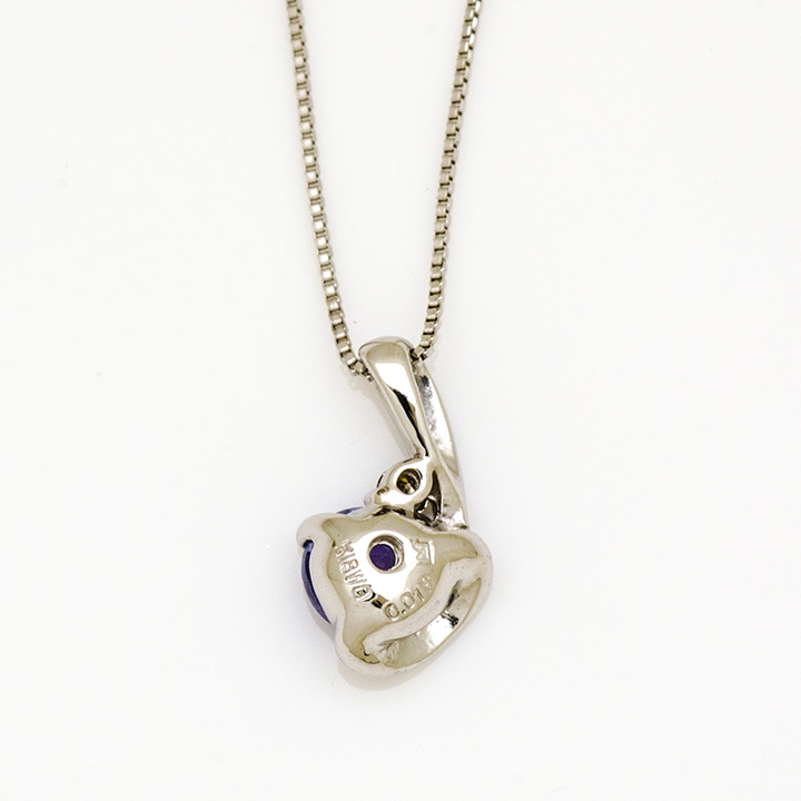 umu -アム- FINE JEWELRY STUIDIOK18 タンザナイト ダイヤモンド ペンダントトップ 「chiarita」pn0558_u.jpg
