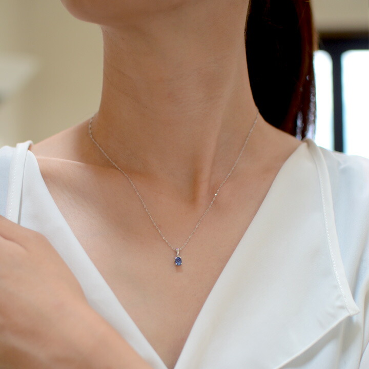 umu -アム- FINE JEWELRY STUIDIOブルーサファイア ダイヤモンド ペンダント 「calzare」pn0560_i3.jpg