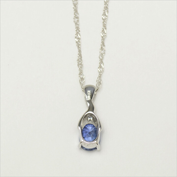 umu -アム- FINE JEWELRY STUIDIOブルーサファイア ダイヤモンド ペンダント 「calzare」pn0560_u.jpg