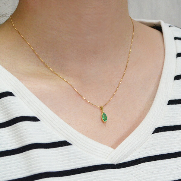 umu -アム- FINE JEWELRY STUIDIOエメラルド ペンダントトップ 「beato」pn0564_i2.jpg