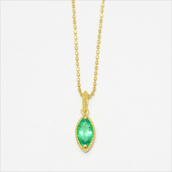 umu -アム- FINE JEWELRY STUIDIOエメラルド ペンダントトップ 「beato」pn0564_m.jpg