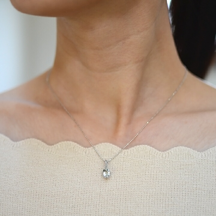 umu -アム- FINE JEWELRY STUIDIOグリーンアメシスト ペンダントトップ 「drop」pn0571_i3.jpg