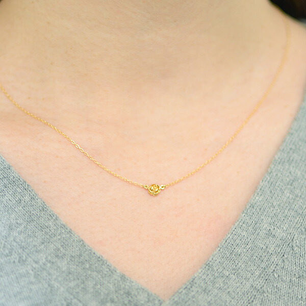 umu -アム- FINE JEWELRY STUIDIOバラモチーフ ネックレス 「rosa」pn0572_i2.jpg