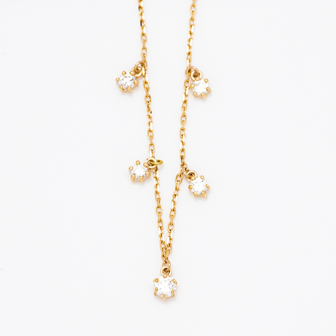 umu -アム- FINE JEWELRY STUIDIOキュービックジルコニア ネックレス 「elegante」pn0573_m.jpg