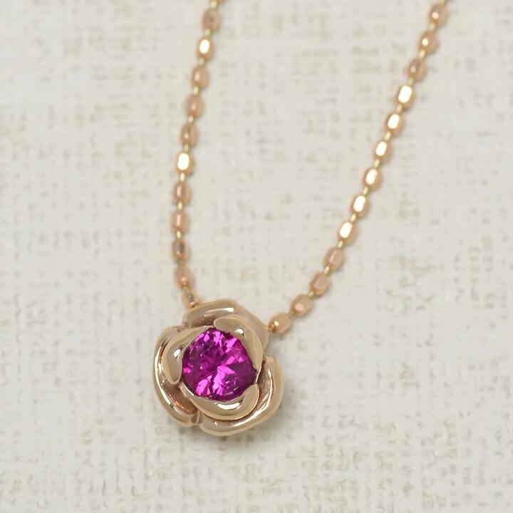 umu -アム- FINE JEWELRY STUIDIOルビー ローズ ペンダントトップ 「romancita」pn0577_kanban2.jpg