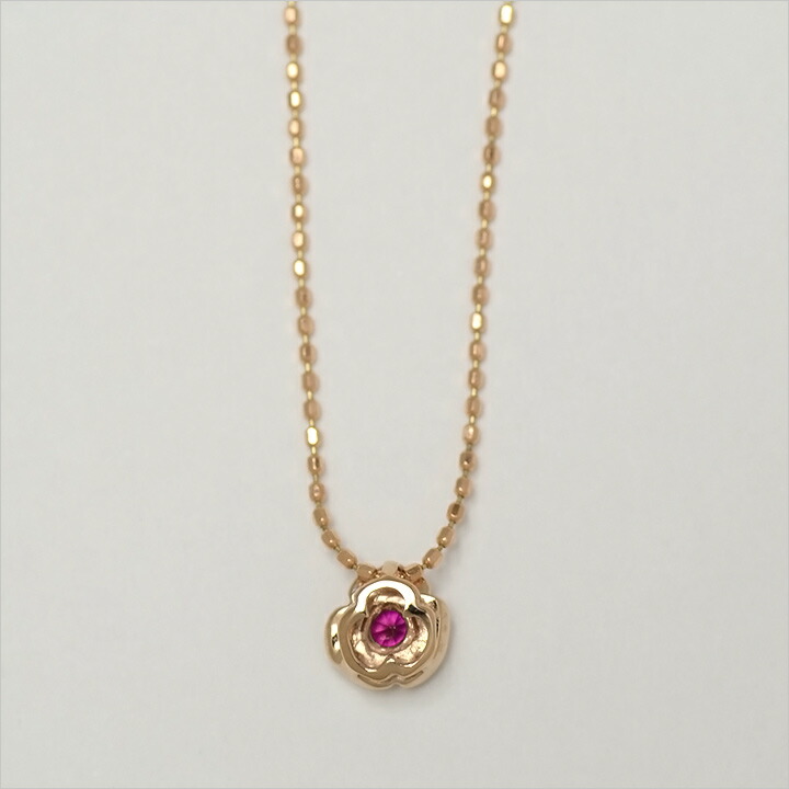 umu -アム- FINE JEWELRY STUIDIOルビー ローズ ペンダントトップ 「romancita」pn0577_u.jpg