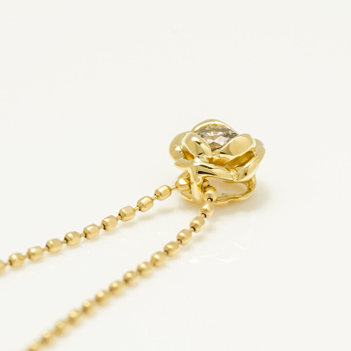 umu -アム- FINE JEWELRY STUIDIOブラウンダイヤモンド ローズ ペンダントトップ 「romantica」pn0578_s.jpg