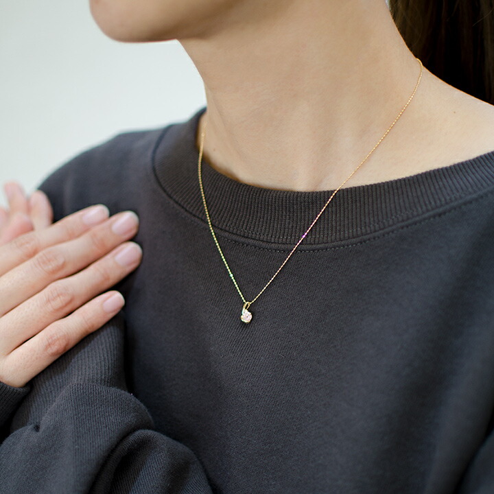 umu -アム- FINE JEWELRY STUIDIOピンクトパーズ ダイヤモンド ペンダントトップ 「chiarita」pn0585_i3.jpg