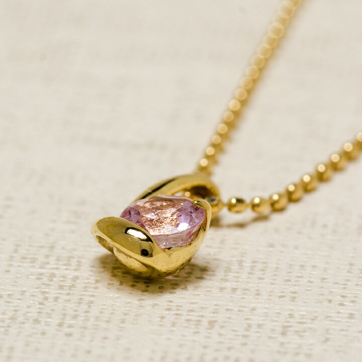 umu -アム- FINE JEWELRY STUIDIOピンクトパーズ ダイヤモンド ペンダントトップ 「chiarita」pn0585_kanban2.jpg