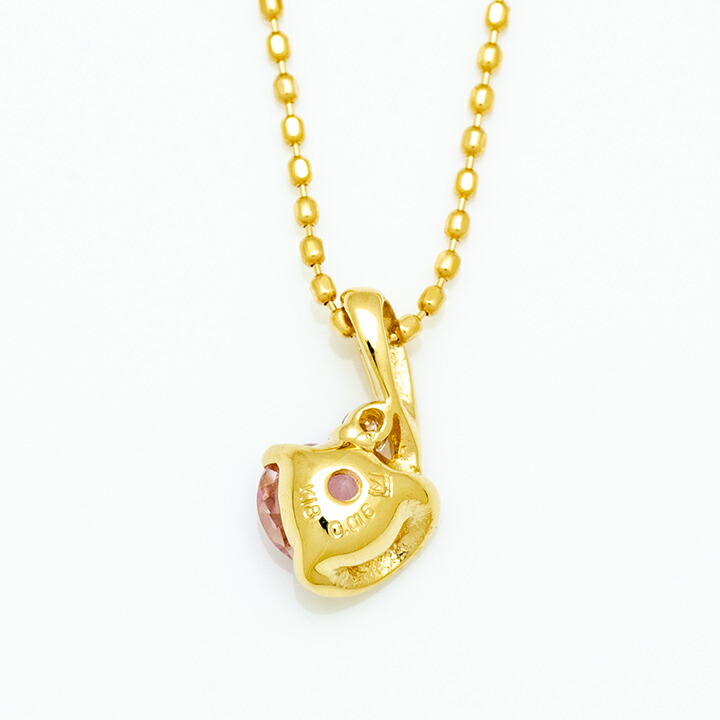 umu -アム- FINE JEWELRY STUIDIOピンクトパーズ ダイヤモンド ペンダントトップ 「chiarita」pn0585_u.jpg