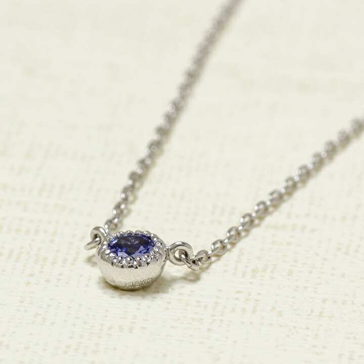 umu -アム- FINE JEWELRY STUIDIOタンザナイト ネックレス 「raffinato」pn0588_kanban2.jpg
