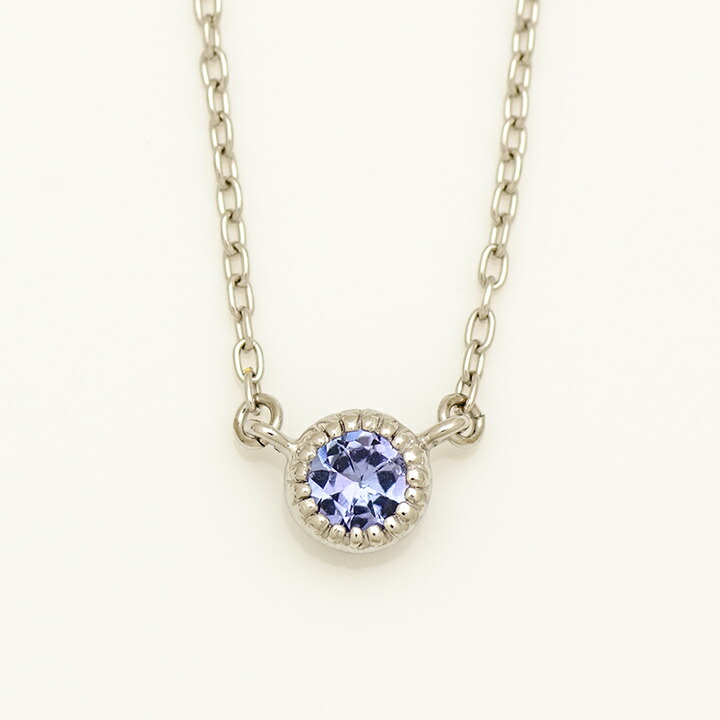 umu -アム- FINE JEWELRY STUIDIOタンザナイト ネックレス 「raffinato」pn0588_m.jpg