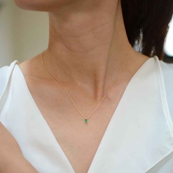umu -アム- FINE JEWELRY STUIDIOエメラルド ペンダント 「sgrondare」pn0595_i3.jpg