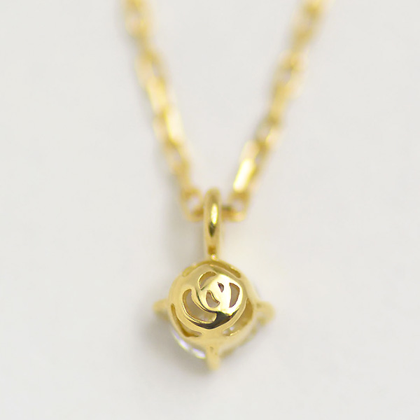 umu -アム- FINE JEWELRY STUIDIOK18 薔薇モチーフ ネックレス 「rosa」pn0607_u.jpg