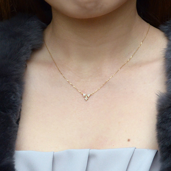 umu -アム- FINE JEWELRY STUIDIOダイヤモンド 0.15ct ネックレス 「nivale」pn0610_i2.jpg