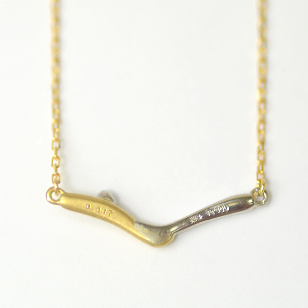 umu -アム- FINE JEWELRY STUIDIOK18/PT900 ダイヤモンド ネックレス 「mebae」pn0614_u.jpg