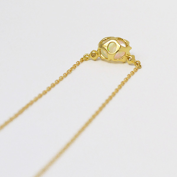umu -アム- FINE JEWELRY STUIDIOK18 オパール ダイヤモンド ネックレス 「giocare」pn0620_3.jpg