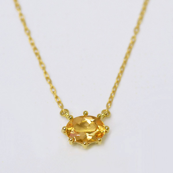 umu -アム- FINE JEWELRY STUIDIOK18 インペリアルトパーズ ネックレス 「santo」pn0621_2.jpg