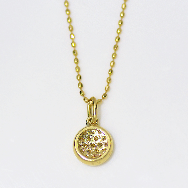 2時間限定♡K10PGパヴェタイプリバーシブルダイヤモンドネックレストップ♡ 2時間限定♡K10PGパヴェタイプリバーシブルダイヤモンド