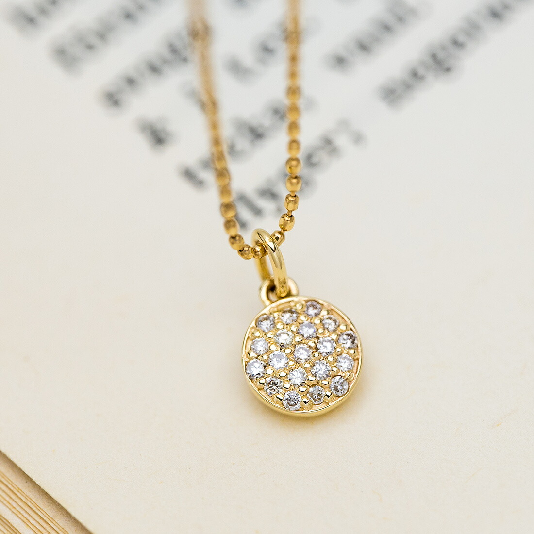 umu -アム- FINE JEWELRY STUIDIOダイヤモンド パヴェ ペンダントトップpn0627_kanban2.jpg
