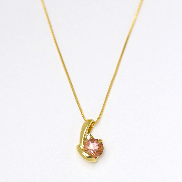 umu -アム- FINE JEWELRY STUIDIOK18 インペリアルトパーズ ペンダントトップ 「chiarita」pn0637_m.jpg