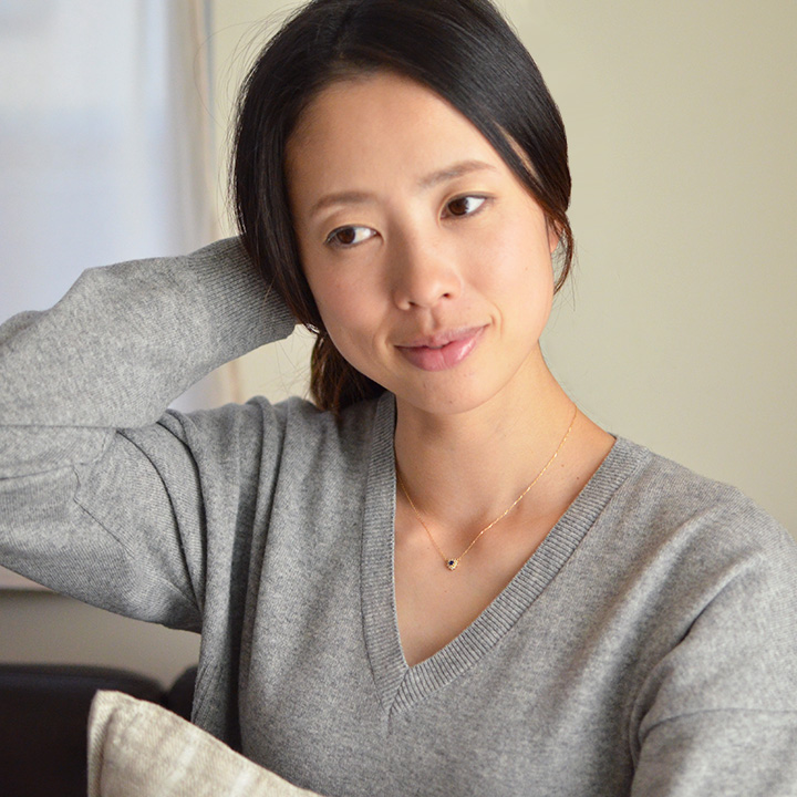 umu -アム- FINE JEWELRY STUIDIOK18 ブルーサファイア ダイヤモンド ハートモチーフ ネックレス 「Pure」pn0643_9.jpg