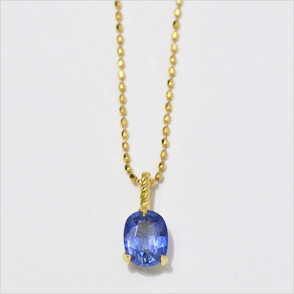 umu -アム- FINE JEWELRY STUIDIOK18 サファイア ペンダントトップ 「naturale」pn0646_m.jpg