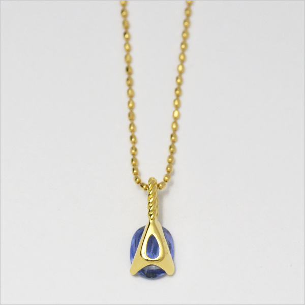 umu -アム- FINE JEWELRY STUIDIOK18 サファイア ペンダントトップ 「naturale」pn0646_u.jpg