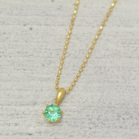 umu -アム- FINE JEWELRY STUIDIOK18 オクタゴン エメラルド ペンダントトップpn0647_kanban2.jpg
