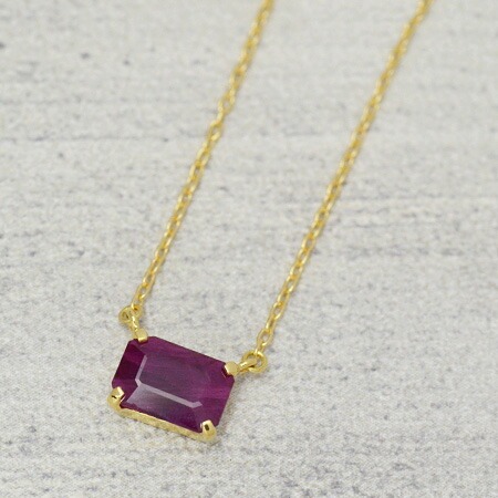 umu -アム- FINE JEWELRY STUIDIOK18 ルビー ネックレス 「formella」pn0651_kanban2.jpg