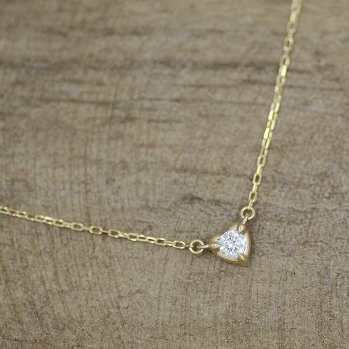 umu -アム- FINE JEWELRY STUIDIOダイヤモンド 0.1ct ネックレス 「PetitH」pn0654_2.jpg