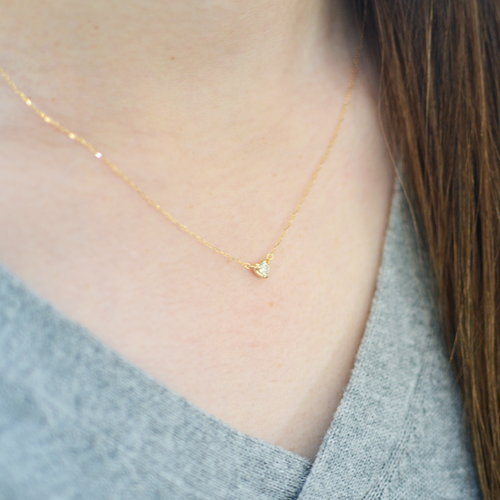 umu -アム- FINE JEWELRY STUIDIOダイヤモンド 0.1ct ネックレス 「PetitH」pn0654_9.jpg