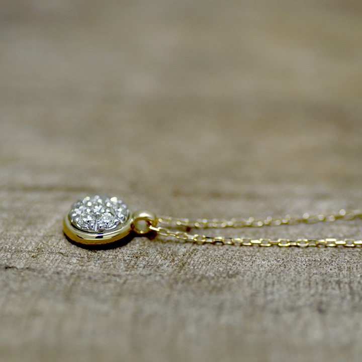 umu -アム- FINE JEWELRY STUIDIOダイヤモンド ペンダント 「mirror」pn0661_5.jpg