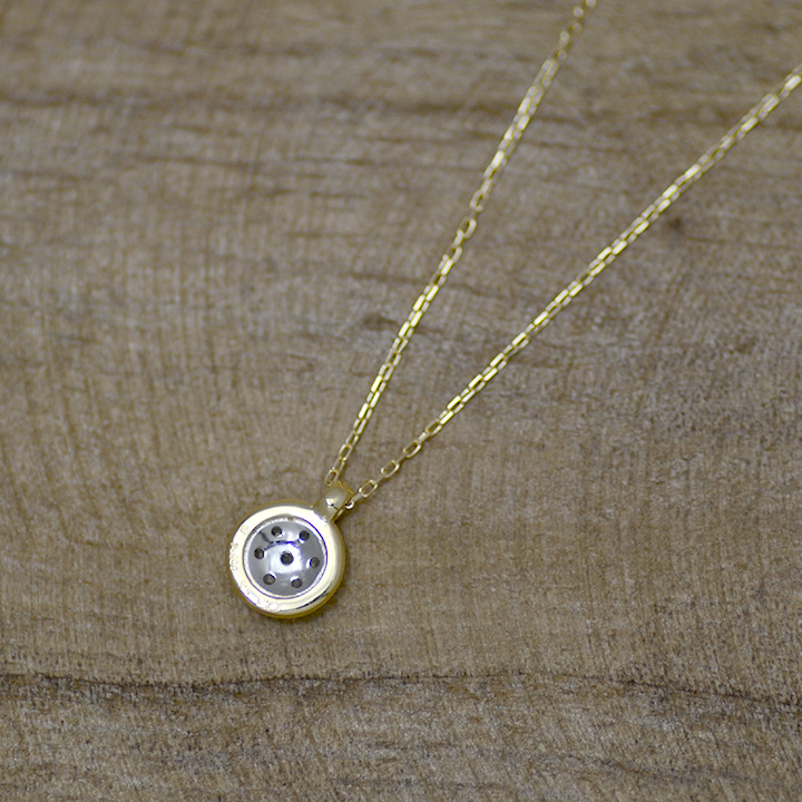 umu -アム- FINE JEWELRY STUIDIOダイヤモンド ペンダント 「mirror」pn0661_6.jpg