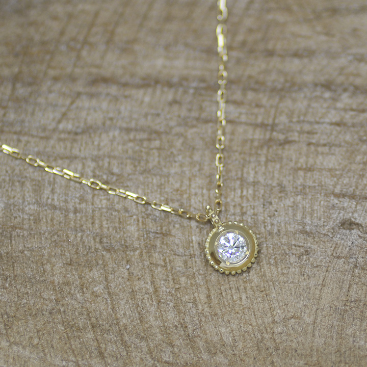 umu -アム- FINE JEWELRY STUIDIOダイヤモンド 0.1ct ペンダント 「Rudder」pn0663_2.jpg