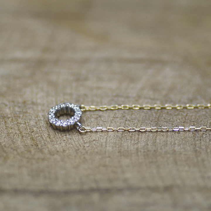 umu -アム- FINE JEWELRY STUIDIOダイヤモンド ネックレス 「Halo」pn0665_5.jpg