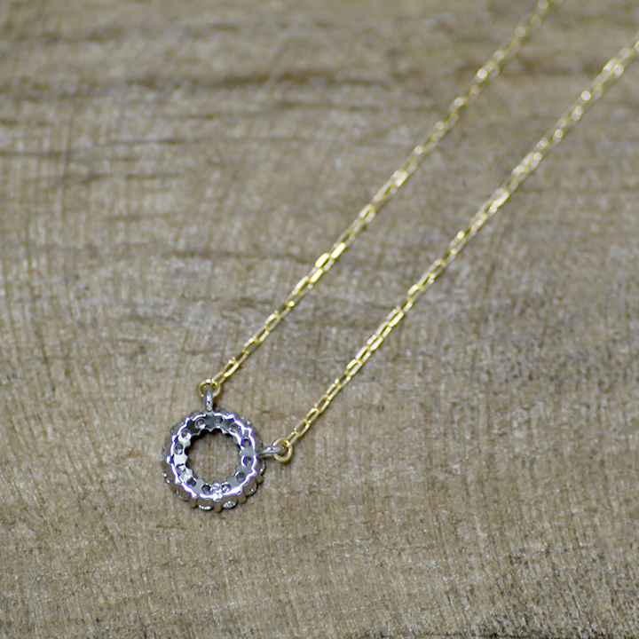 umu -アム- FINE JEWELRY STUIDIOダイヤモンド ネックレス 「Halo」pn0665_6.jpg