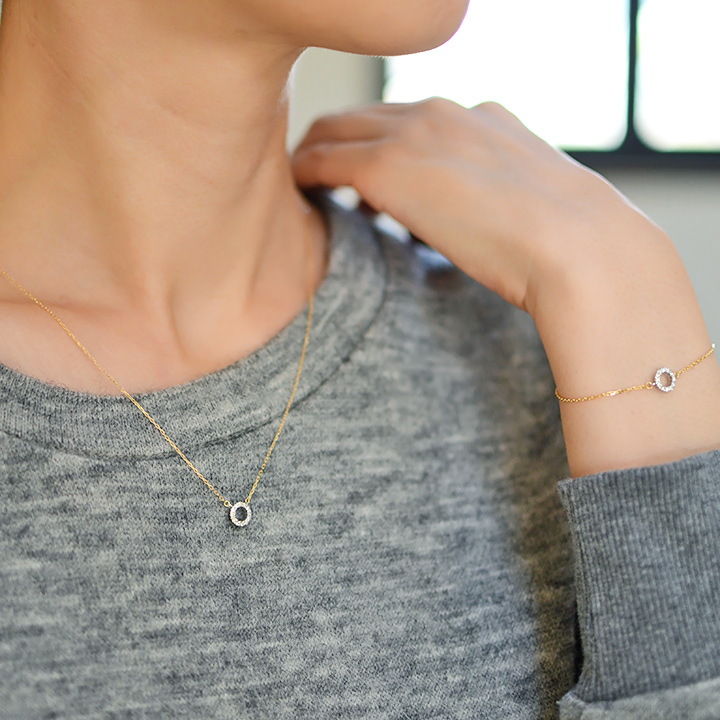 umu -アム- FINE JEWELRY STUIDIOダイヤモンド ネックレス 「Halo」pn0665_7.jpg