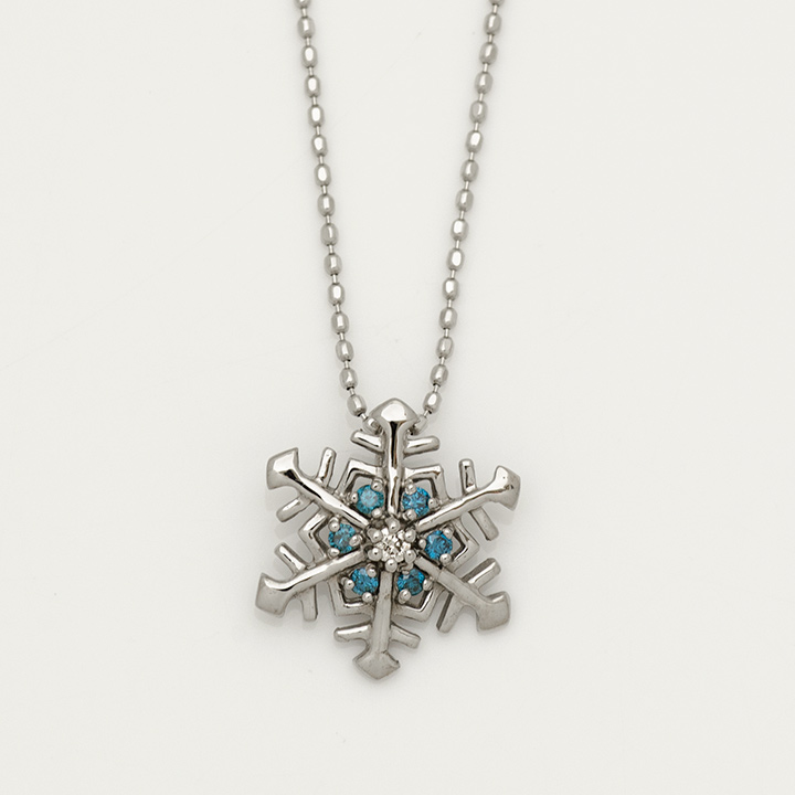 umu -アム- FINE JEWELRY STUIDIOK18 ブルーダイヤモンド スノー ペンダントトップpn0681_m.jpg