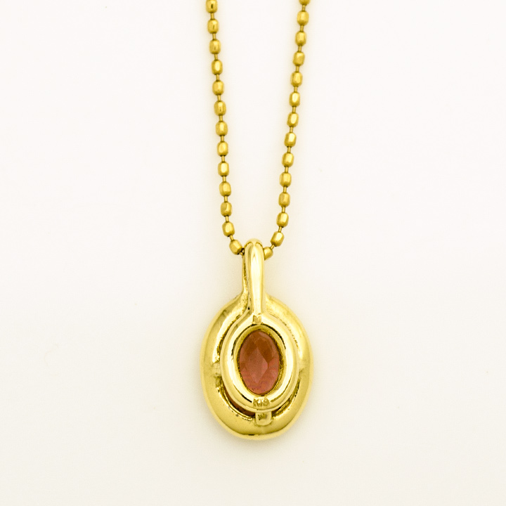 umu -アム- FINE JEWELRY STUIDIOK18 ピンクトルマリン ペンダントトップ 「ignudo」pn0682_u.jpg