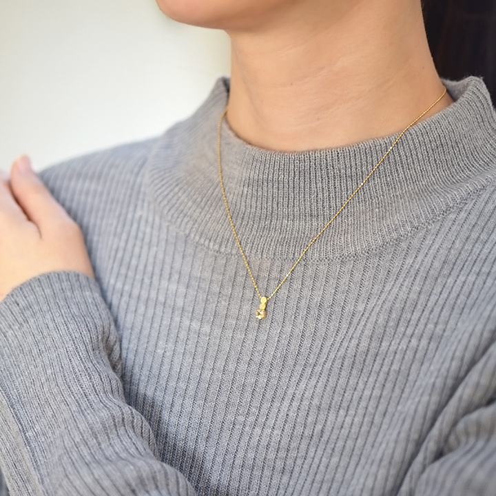 umu -アム- FINE JEWELRY STUIDIOK18 インペリアルトパーズ バラモチーフ ペンダントトップ 「rosa」pn0684_i3.jpg