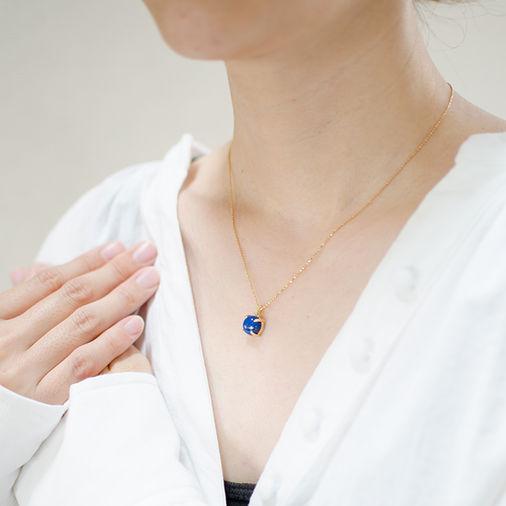 K18 ラピスラズリ ペンダントトップ[商品番号:PN0686] | umu