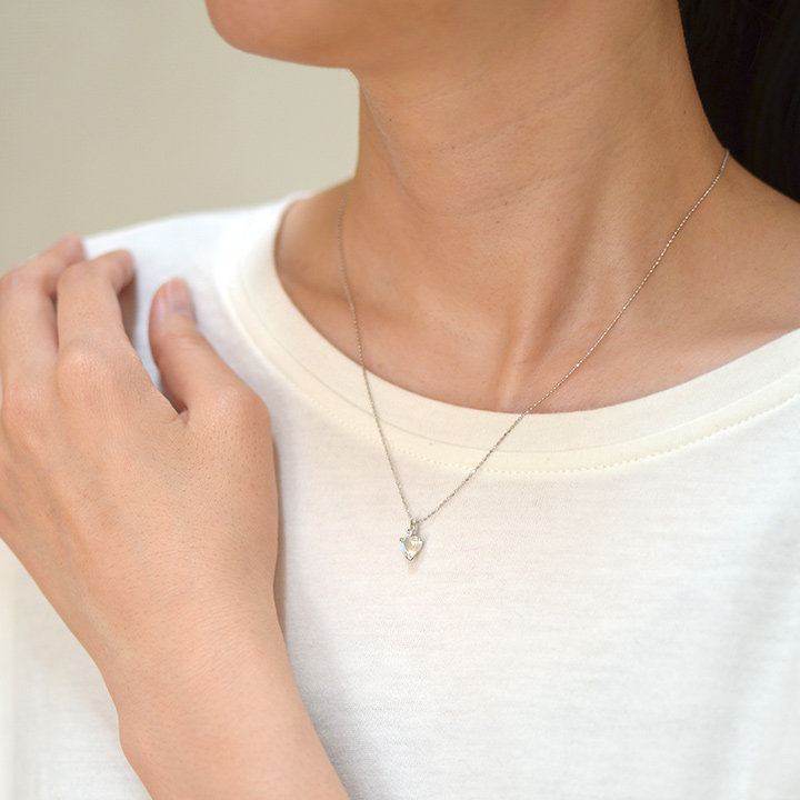 umu -アム- FINE JEWELRY STUIDIOK10 ブルームーンストーン ダイヤモンド ハート ペンダントトップpn0692_i3.jpg