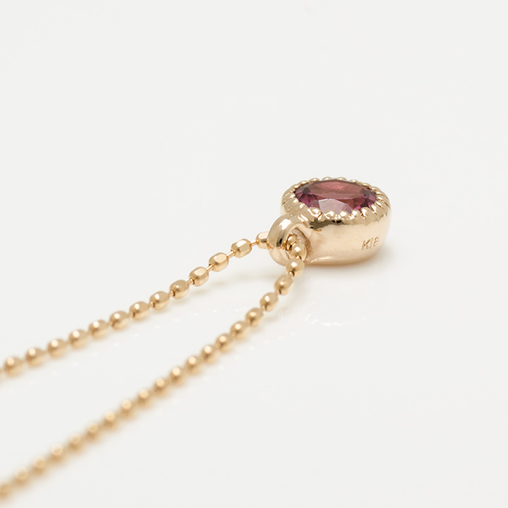 umu -アム- FINE JEWELRY STUIDIOK18 ピンクトルマリン ペンダント 「epica」pn0693_s.jpg