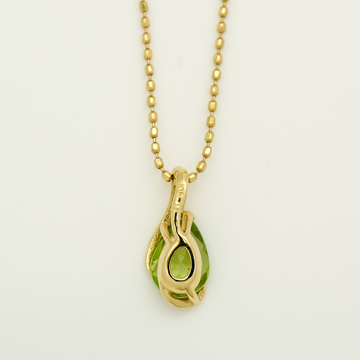 umu -アム- FINE JEWELRY STUIDIOK18 ペリドット ペンダントトップpn0694_u.jpg